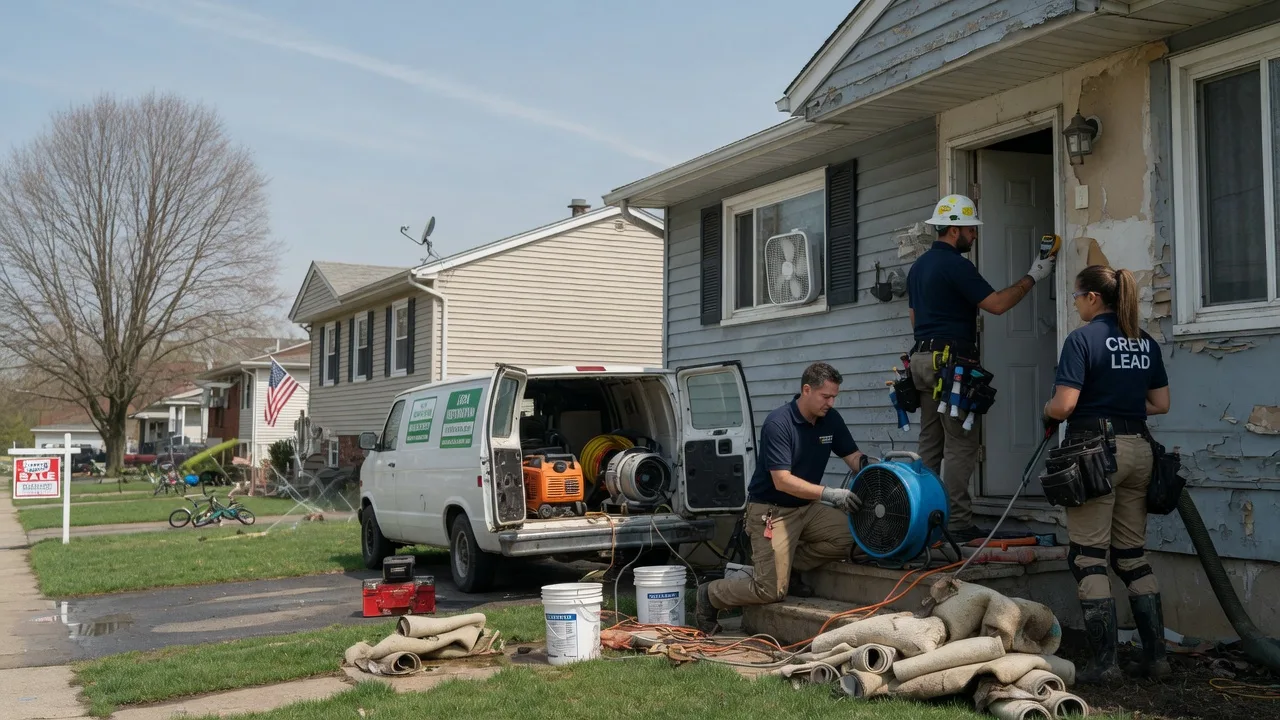 Flood Cleanup in Oil City, LA near me