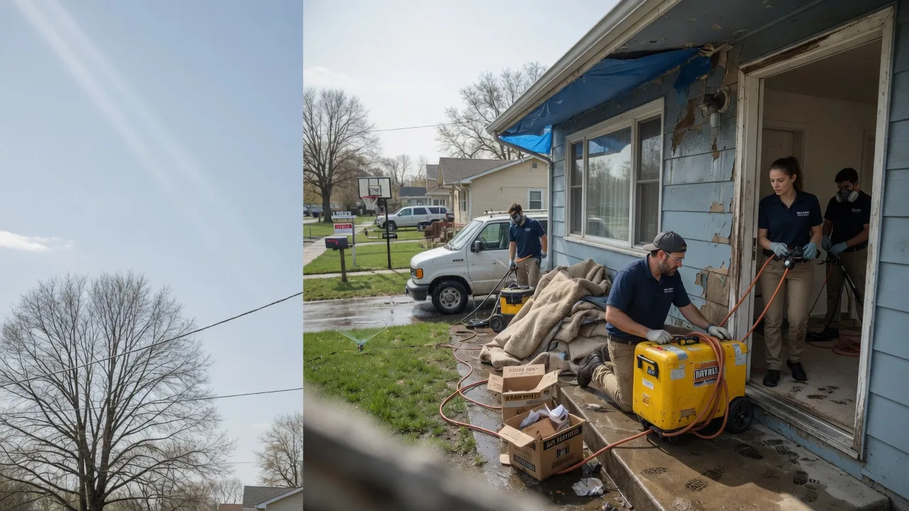 Basement Flood Cleanup in Oil City, LA near me